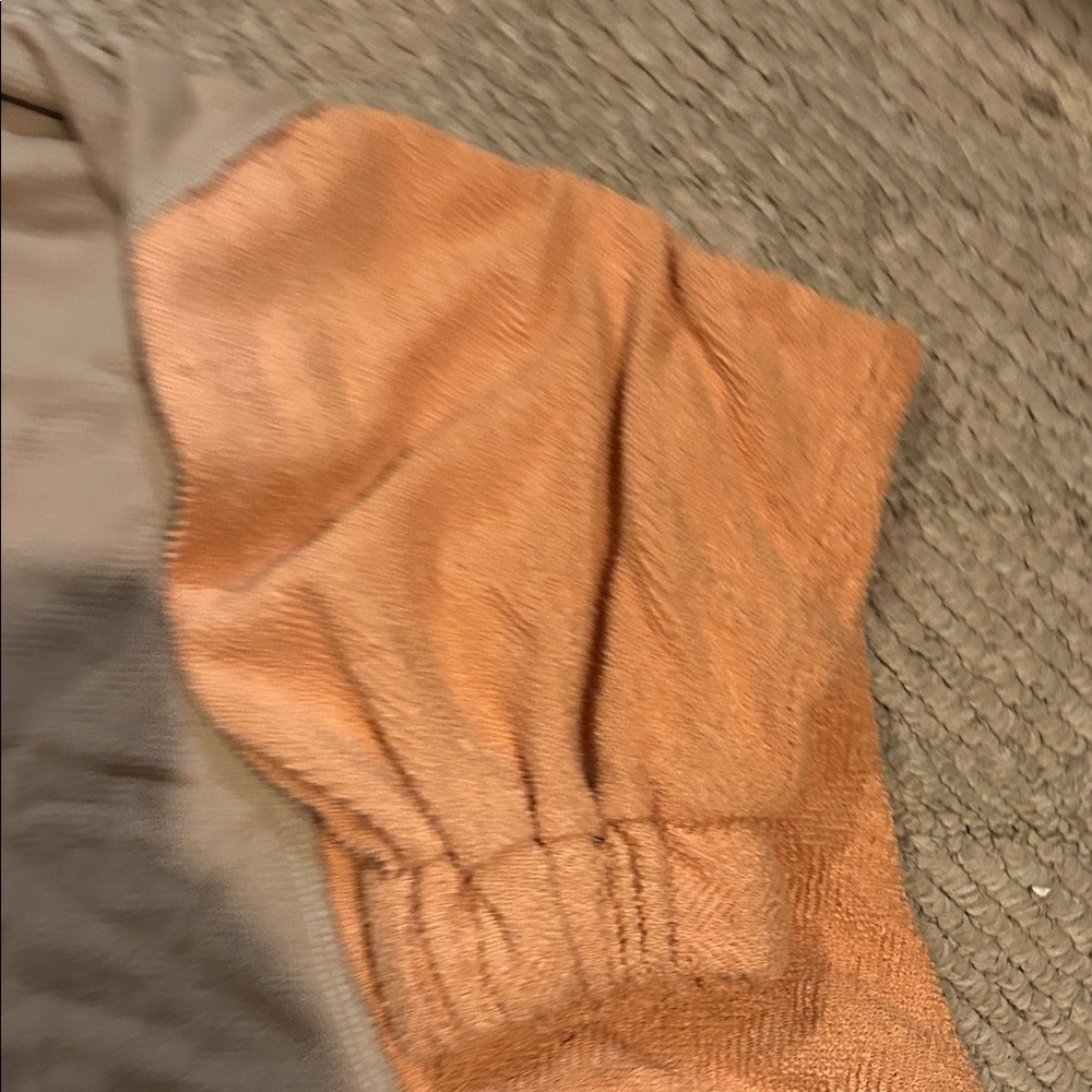 Bucket List Colorblock Women's Top - Brown and Cream - Picture 7 of 7